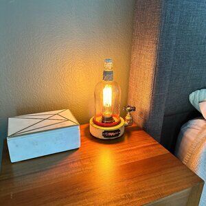 Set of 2 Industrial Bottle Desk Lamps | Fifty 1st